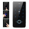 Keyless Entry Door Keypad, Touch Screen Fingerprint Password Card Reader