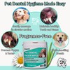 ZepetZ Pet Dental Care Finger Wipes for Dogs & Cats