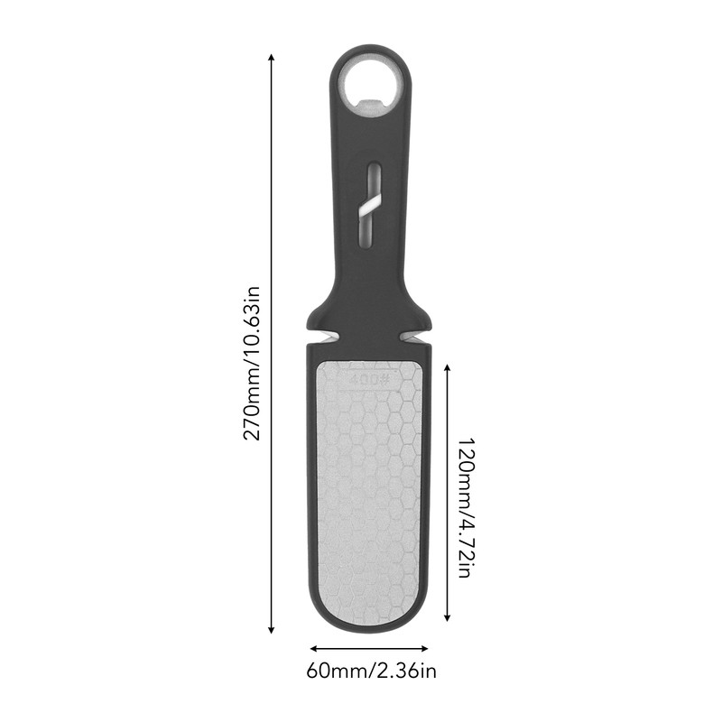 Double Sided Knife Sharpener 6 in 1 Multifunction Portable Knife