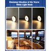 THALASSA Dual-Mode Gooseneck Lamp Red Night Light - Dimmable White