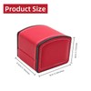 DOZNOZRI Single Watch Box Leather for Men Women Watch Travel