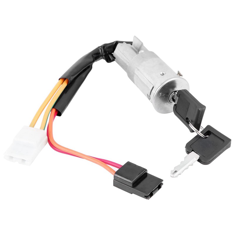 Metal Cylinder Switch with Keys Replacement Trafic Vivaro Primastar Silver