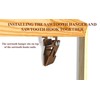 HangZ 15lb Canvas Sawtooth Hooks (50-Pack) Exclusively Designed to Work
