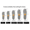 wakafit Airtag Holder インソール 子供と高齢者向け ステップと靴を追跡するAirtag Case (275mm-290mm)