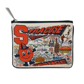 Catstudio Zipper Pouch, Syracuse University Travel Toiletry Bag, 5 x 7, Ideal Makeup Bag, Dog Treat Pouch, or Purse to Organize Supplies for Grads & Alumni