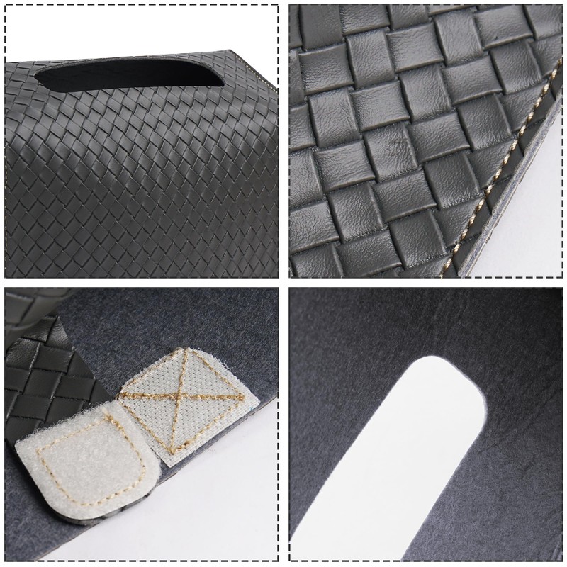 Jasenna Leather Cover for Disposable Paper Hand Towel Box, Compatible
