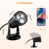 LemonBest Landscape Lights - Low Voltage Outdoor Landscape Spotlight -