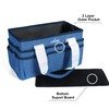 JJRING Craft Organizer Tote Bag, Art Storage Caddy with Multiple