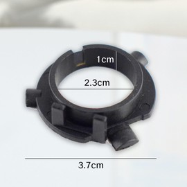 NIIIYTYB 8Pcs H7 Bulb Adapter LED Headlight Retainer Clip for Automotive Use H7 to H11 Retaining Ring Headlight Bulb Socket Holder Retainers for Secure Fitment in Cars and Trucks