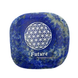 LUCAS Vision Stone (Lapis Lazuli) Flower of Life (Imagine Image/Future Future)
