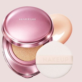 Nakeup One Night Cushion 14g, No. 2 Beige Nude, 1 piece / 네이크업 원나잇쿠션 14g, 2호 베이지 누드, 1개