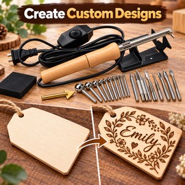 Fabric Flower Ironing Tool Set – 8–18 Head Floral Shaping Soldering Iron for DIY Artificial Flower Making, 110V