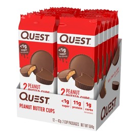 Quest Peanut Butter Cups - 2 Pack X 12