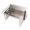 Folding BBQ Grill Heat Resistant Stainless Steel Collapsible Charcoal Grill