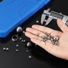 sourcing map 9mm Bearing Balls, 25 Pcs 304 Stainless Steel