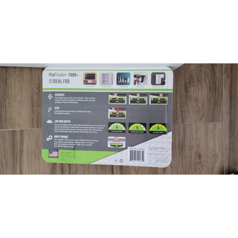 PRECISION PROFINDER 7000+ PROFESSIONAL STUD FINDER BRAND NEW PACKAGE