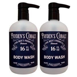Payden's Cobalt Cedarwood Sandalwood & Musk for Men Scented Milk & Bubble Bath, 12 Oz (2 Pack)