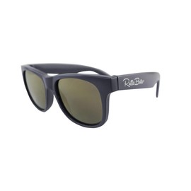 RuffleButts Kids Sunglasses Impact-Resistant Polycarbonate Lenses with 100% UVA/UVB Protection and Flexible BPA-Free Frames - Navy - 2-5T