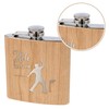 Spruchreif Premium quality 100% emotional, stainless steel hip flask with