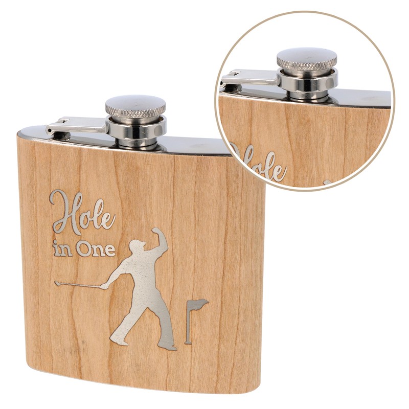 Spruchreif Premium quality 100% emotional, stainless steel hip flask with