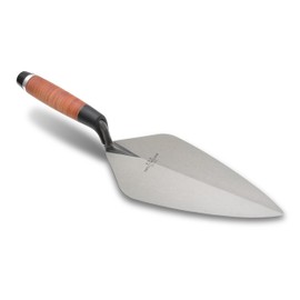 MARSHALLTOWN London Brick Trowels, Leather Handle Material, London Pattern, 330mm Length, 137mm Width, Made In The USA, 33L13