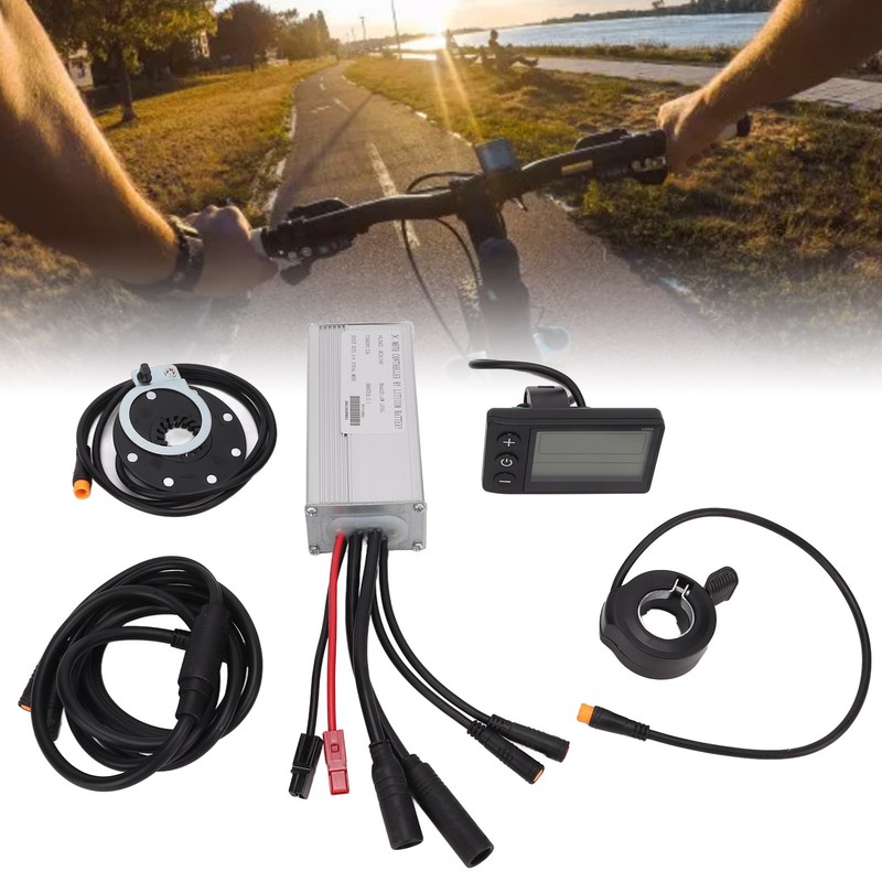 Electric Bicycle Modification Kit Waterproof 22A Controller S866 LCD Electric