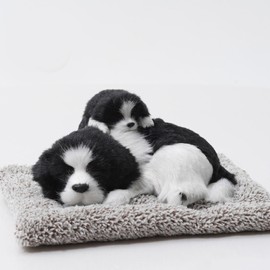 Car Plush Toy Dashboard Ornament Cute Shape Fluffy Breathable Animal Toy for Interior Decoration Type4