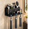 Wall Mounted Toothbrush Holder for Bathroom Organization – No-Drill Toothpaste