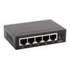 5 Port 10/100Mbps Ethernet Switch Plug and Play Unmanaged Home
