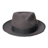 Stetson Mens Wool Felt Whippet Fedora Hat (Caribou, Large)