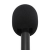 Wireless Mic Handheld Adapter with Windshield Foam Lightweight Interview Microphone