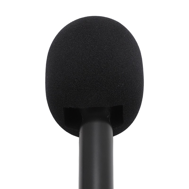 Wireless Mic Handheld Adapter with Windshield Foam Lightweight Interview Microphone