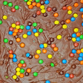 Home Made Creamy Chocolate Rainbow Fudge - 1 Lb Box