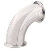 DERNORD 1" Tube OD Sanitary Ferrule Elbow 90 Degree Pipe