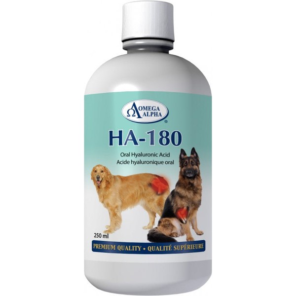 Omega Alpha HA-180 (Oral Hyaluronic Acid), 500 ml