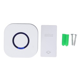 Wireless Caregiver Pager Call Button Professional 433MHZ Long Range IP55 Waterproof Portable Nurse Alert System 100‑240V UK Plug