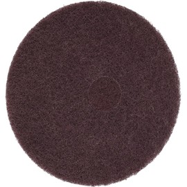 PRO SOURCE Maroon Extra Heavy Duty Floor Stripping Pads: 5 Pack, 17" Diameter