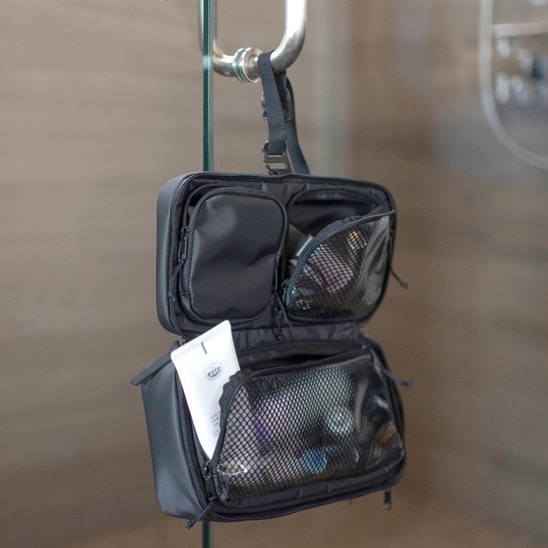 Gomatic Toiletry Wash Bag for Travel, Waterproof Storage Case for
