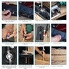 Round Wood Stick Puncher Tool High Speed Steel Woodworking Punching