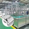 EYPINS 100 Pcs Galvanized T-Nut T-Track Sliding Nut 2020 Aluminium