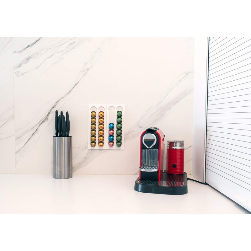 COVERBAGBCN - Set of 2 Coffee Capsule Holders for 24