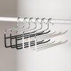 SHIMOYAMA Pants Hangers, 5 Pack, Double Rod Pant Hanger for