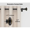 Curtain Rods 18-189 inch, for Window 180 Inch, Adjustable Length