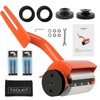 DIYAREA Upgraded Debarking Tool for Logs,Chainsaw Log Debarker,Log Peeler with