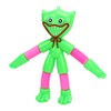 4PCS Telescopic Suction Cup Toy Cartoon Reduce Pressure Plastic Shape