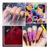 Shinetour Láser Arcoíris Esmaltes Uñas Gel Uñas Efecto Ojo Gato