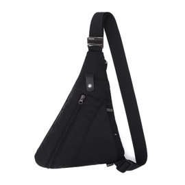 KUANG! Crossbody Bag for Men RFID Sling Backpack Chest Shoulder Bag with Water Bottle Bag for Travel