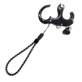 Southland Archery Supply Adjustable Hand Wrist Strap Lanyard Nylon - 6/Pack for Release Aid, Camera, Keys, GoPro, Phone, USB Flash Drive, Joy-Con, Wallet, ID Name Tag Badge, and More (Black)