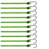 com-four® Set of 10 Rubber Tensioners – Luggage Tensioners –
