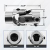 RABROPAR 3/4" DD X 3/4" Round Single Steering Shaft Universal